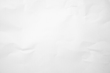 White Paper Texture background. Crumpled white paper abstract shape background with space paper for text