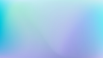 Color gradient background, abstract pastel rainbow. Light blue green purple color banner gradation texture, vector blur abstract background