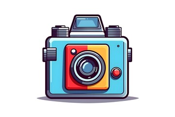 Flat Design World Photography Day Concept Background photo earth camera image poster technology nature day film international lens picture illustration photographer design vector