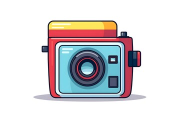 Flat Design World Photography Day Concept Background photo earth camera image poster technology nature day film international lens picture illustration photographer design vector