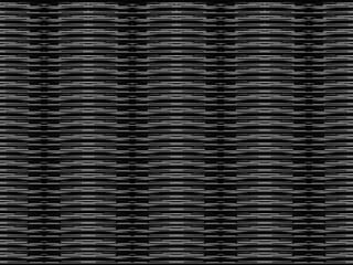 Black metal texture steel background. Perforated metal sheet.