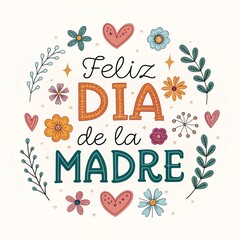 thank you card Feliz Dia De La Madre