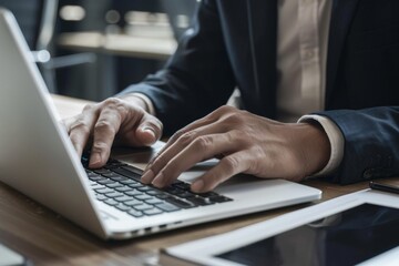 Businessman in Black Suit Working on New Project