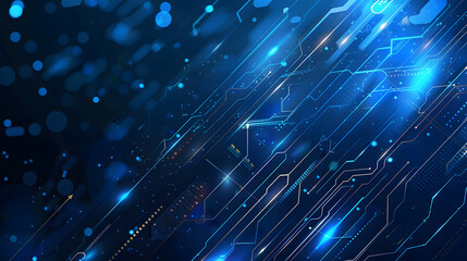 Naklejka premium Abstract technology background Hitech communication concept innovation background, vector illustration