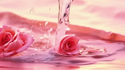 themed projects featuring soft colors colours lifestyle purity ripple drip droplet splashing trend loop promotion swim minimal glistering pastel sunshine wave cosmetic flowing splash valentine rain