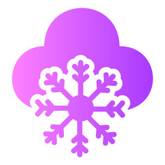 snow Gradient icon