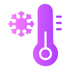 thermometer Gradient icon