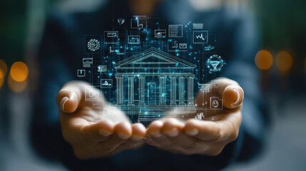 Fototapeta premium Public Sector Concept