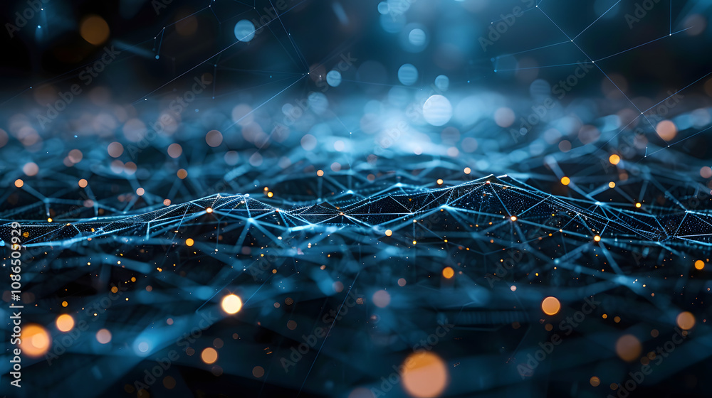 Aufkleber digital cyberspace and data network connections. transfer digital data high-speed internet. technolo
