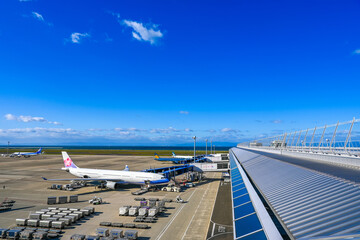 中部国際空港セントレアのスカイデッキ