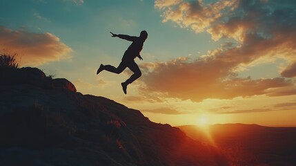 Silhouettes of People Sitting in a Row