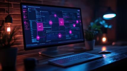 Obraz premium Step-by-Step Process and Workflow Automation with FL