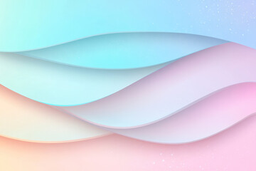 abstract pastel blue pink gradient background with glitter