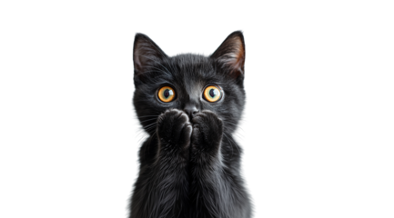 PNG, Cat, Dog + Emotion, created on the basis of artificial intelligence of Generative AI technology.