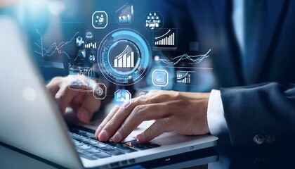 AI Chatbot Interaction in a Futuristic Digital Environment