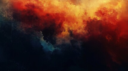 Fototapeta premium Vibrant Abstract Texture with Dramatic Colors