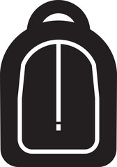 Backpack Glyph Icon