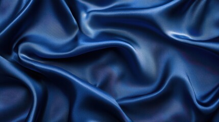 Fototapeta premium Rich blue gradient background with smooth shading, deep navy creating a luxurious, intense effect