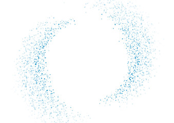 Abstract futuristic tech background with blue dots. Vector design