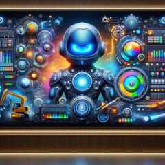 Obraz premium Smart LED Wall Panel ;