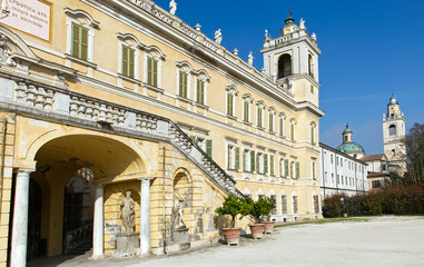 Obraz premium La Reggia di Colorno. The Royal Palace of Colorno, in the province of Parma. Italy