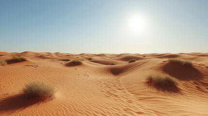 An HDRi of a desert environment