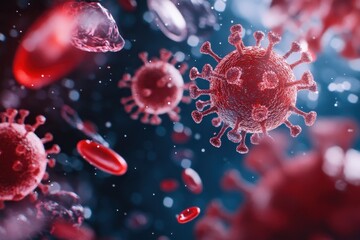 Obraz premium Immune Purification: Visualizing Detoxification Processes at the Cellular Level for Enhanced Health Insights