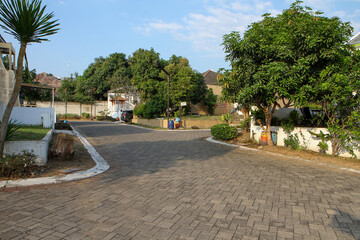 Obraz premium diverse streets scene in Semarang city, Indonesia