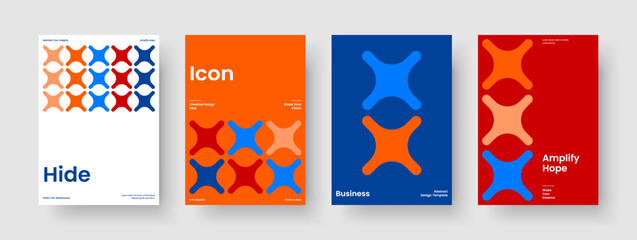 Creative Book Cover Layout. Isolated Banner Template. Modern Business Presentation Design. Brochure. Poster. Background. Report. Flyer. Handbill. Magazine. Advertising. Portfolio. Notebook
