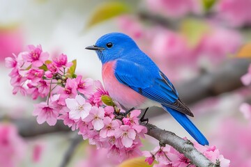 lilac breasted roller on a branch