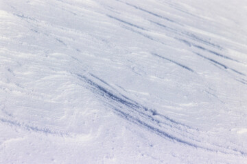 Fototapeta premium White snow pattern as background