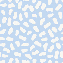 Pastels Abstract Brush Strokes Seamless Pattern Design