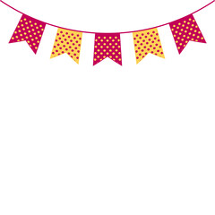 Polka Dots Party Flag