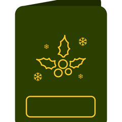 Obraz premium Christmas Greeting Card