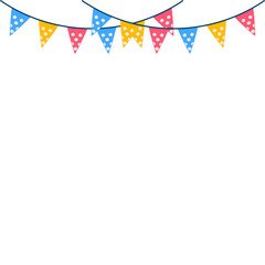 Polka Dots Party Flag