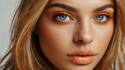 Fototapeta premium Colorful Eyeshadow Makeup