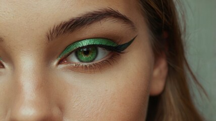 Fototapeta premium Colorful Eyeshadow Makeup
