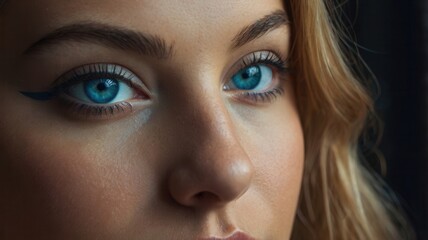 Fototapeta premium Colorful Eyeshadow Makeup