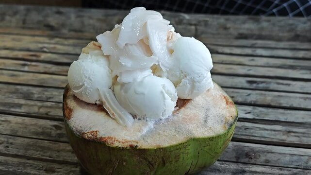 coconut milk icecream
