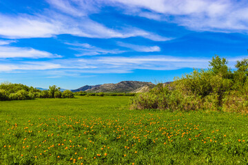 Obraz premium Nature. Beautiful mountains of Kazakhstan