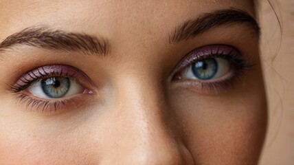 Obraz premium Close-up of a Woman's Eye