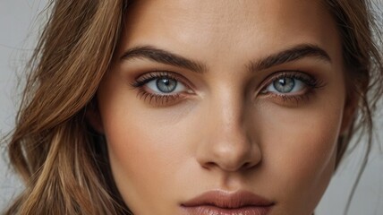 Obraz premium Close-up of a Woman's Eye