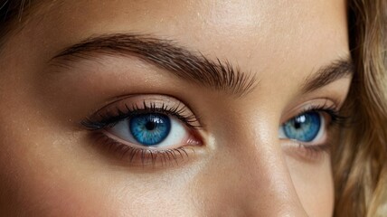 Obraz premium Close-up of a Woman's Eye