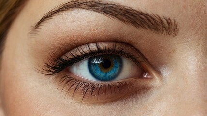 Fototapeta premium Close-up of a Woman's Eye
