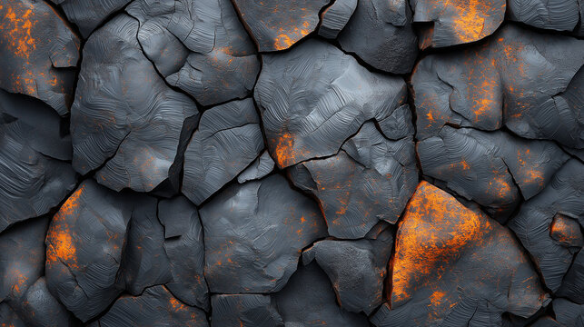 Rough and porous volcanic rock texture with irregular patterns, showcasing natural ruggedness and geological details, perfect for backgrounds or earth-inspired designs.