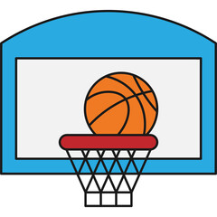 Basketball Flat Icon