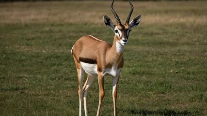 초원의 톰슨 가젤