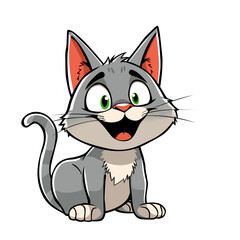 Obraz premium cat vector