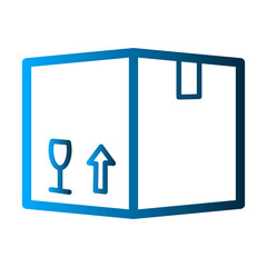 Package Cargo icon template