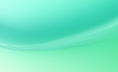 Fototapeta premium Aqua green blue turquoise azure hue abstract gradient dynamic motion energy modern blur fractal wave line pattern decorative background texture 